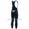 Fietsbroek Lang met Bretels 2020 Movistar Team N001